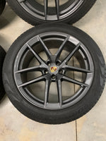 OEM 20" PORSCHE Macan T Factory Wheels MICHELIN Tires Genuine OEM TPMS