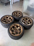 20" SHELBY GT500 Modern Muscle GTD Style Forged Wheels R888R Tires Mustang