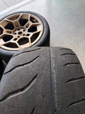 20" SHELBY GT500 Modern Muscle GTD Style Forged Wheels R888R Tires Mustang