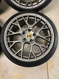 OEM 20" 21" PORSCHE 992 RS Spyder Wheels PIRELLI PZERO Tires Carrera Genuine