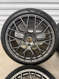 OEM 20" 21" PORSCHE 992 RS Spyder Wheels PIRELLI PZERO Tires Carrera Genuine
