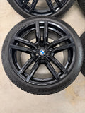OEM 21" BMW X5M X6M WINTER SNOW Wheels MICHELIN Tires 808M F95 F96 X5 X6 TPMS