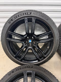OEM 21" BMW X5M X6M WINTER SNOW Wheels MICHELIN Tires 808M F95 F96 X5 X6 TPMS