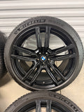 OEM 21" BMW X5M X6M WINTER SNOW Wheels MICHELIN Tires 808M F95 F96 X5 X6 TPMS