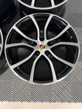 OEM 21" PORSCHE Cayenne Exclusive Design Wheels Rims 9Y0 Genuine
