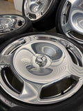 Genuine 20" MAYBACH S600 Monoblock Polished Wheels Tires S Class Mercedes OEM