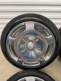Genuine 20" MAYBACH S600 Monoblock Polished Wheels Tires S Class Mercedes OEM