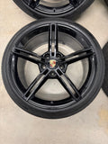 OEM 21" PORSCHE Taycan Turbo Mission E Wheels Tires Factory Genuine TPMS