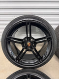 OEM 21" PORSCHE Taycan Turbo Mission E Wheels Tires Factory Genuine TPMS