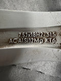 Genuine 18" FERRARI 360 Modena 2 Piece Modular BBS Wheels Rims OEM