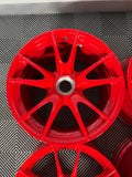 Genuine 19" PORSCHE 997.2 GT3RS Guards Red Factory Wheels Centerlock OEM