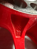 Genuine 19" PORSCHE 997.2 GT3RS Guards Red Factory Wheels Centerlock OEM