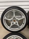 OEM 18" PORSCHE 996 Carrera Lightweight Wheels and Tires 993 911 Genuine