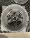 17" OZ Racing FITTIPALDI 3 Piece Wheels Rims LIKE NEW ORIGINAL 5x130 PORSCHE