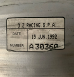 17" OZ Racing FITTIPALDI 3 Piece Wheels Rims LIKE NEW ORIGINAL 5x130 PORSCHE