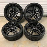 OEM 20" AUDI R8 V10 PLUS DYNAMIC Wheels PIRELLI Tires Genuine LIKE NEW TPMS