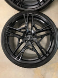 OEM 20" AUDI R8 V10 PLUS DYNAMIC Wheels PIRELLI Tires Genuine LIKE NEW TPMS