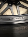 OEM 22" Mercedes GLE63S AMG Cross Spoke Wheels Tires Satin Black GLE 53 Genuine