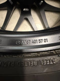 OEM 22" Mercedes GLE63S AMG Cross Spoke Wheels Tires Satin Black GLE 53 Genuine