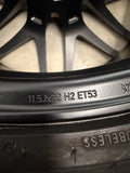 OEM 22" Mercedes GLE63S AMG Cross Spoke Wheels Tires Satin Black GLE 53 Genuine