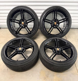 OEM 21" PORSCHE Taycan Turbo Mission E Wheels Tires Factory Genuine TPMS