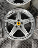 Genuine 18" FERRARI 360 Modena 2 Piece Modular BBS Wheels Rims OEM