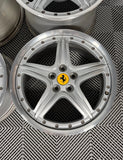Genuine 18" FERRARI 360 Modena 2 Piece Modular BBS Wheels Rims OEM
