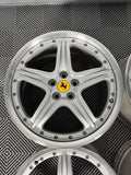 Genuine 18" FERRARI 360 Modena 2 Piece Modular BBS Wheels Rims OEM