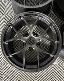 18" PORSCHE GT4 MANTHEY RACING BBS Wheels 718 981 Cayman Boxster Genuine