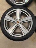 NEW 22" PORSCHE Cayenne Exclusive Design WINTER SNOW Wheels Tires Genuine OEM