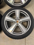 NEW 22" PORSCHE Cayenne Exclusive Design WINTER SNOW Wheels Tires Genuine OEM