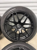Genuine 22" Mercedes Benz G63 AMG Wheels Tires Satin Black LIKE NEW OEM TPMS