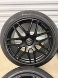 Genuine 22" Mercedes Benz G63 AMG Wheels Tires Satin Black LIKE NEW OEM TPMS