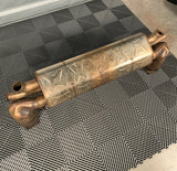 PORSCHE 991 TURBO Exhaust Muffler / Cats 991.1 Genuine OEM 99111173170