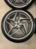 OEM 20" FERRARI F8 Wheels Rims MICHELIN Tires 488 Factory Genuine LIKE NEW
