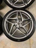 OEM 20" FERRARI F8 Wheels Rims MICHELIN Tires 488 Factory Genuine LIKE NEW